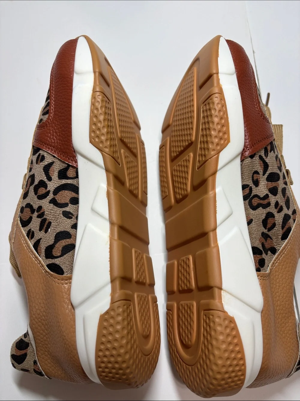 Leopard Print Women’s 11 Sneakers size 43 NWT Unworn